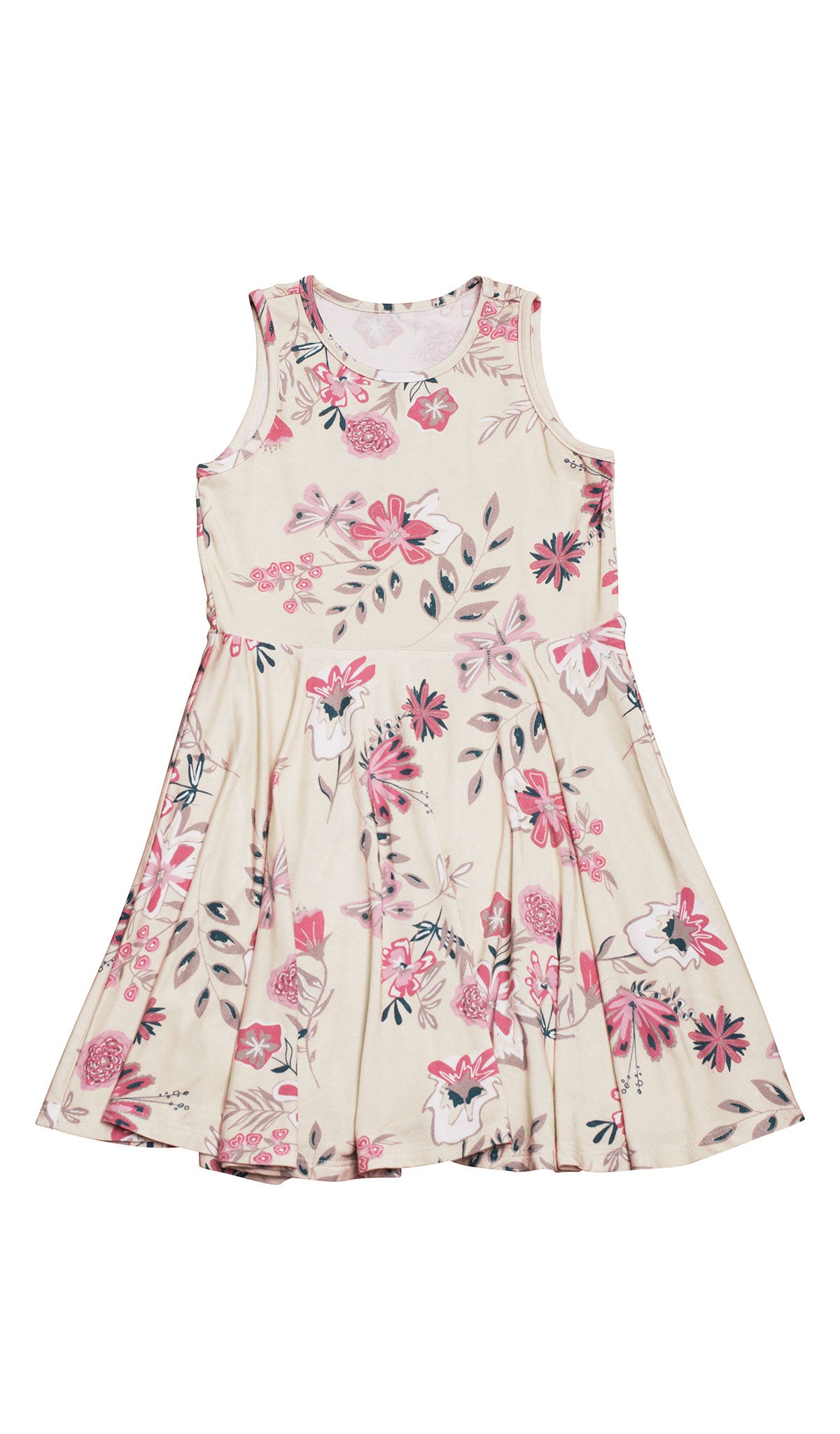 Lucia Kids Twirly Dress - Wild Flower - Final Sale Everly Grey Lucia Kids Twirly Dress - Wild Flower - Final Sale Everly Grey