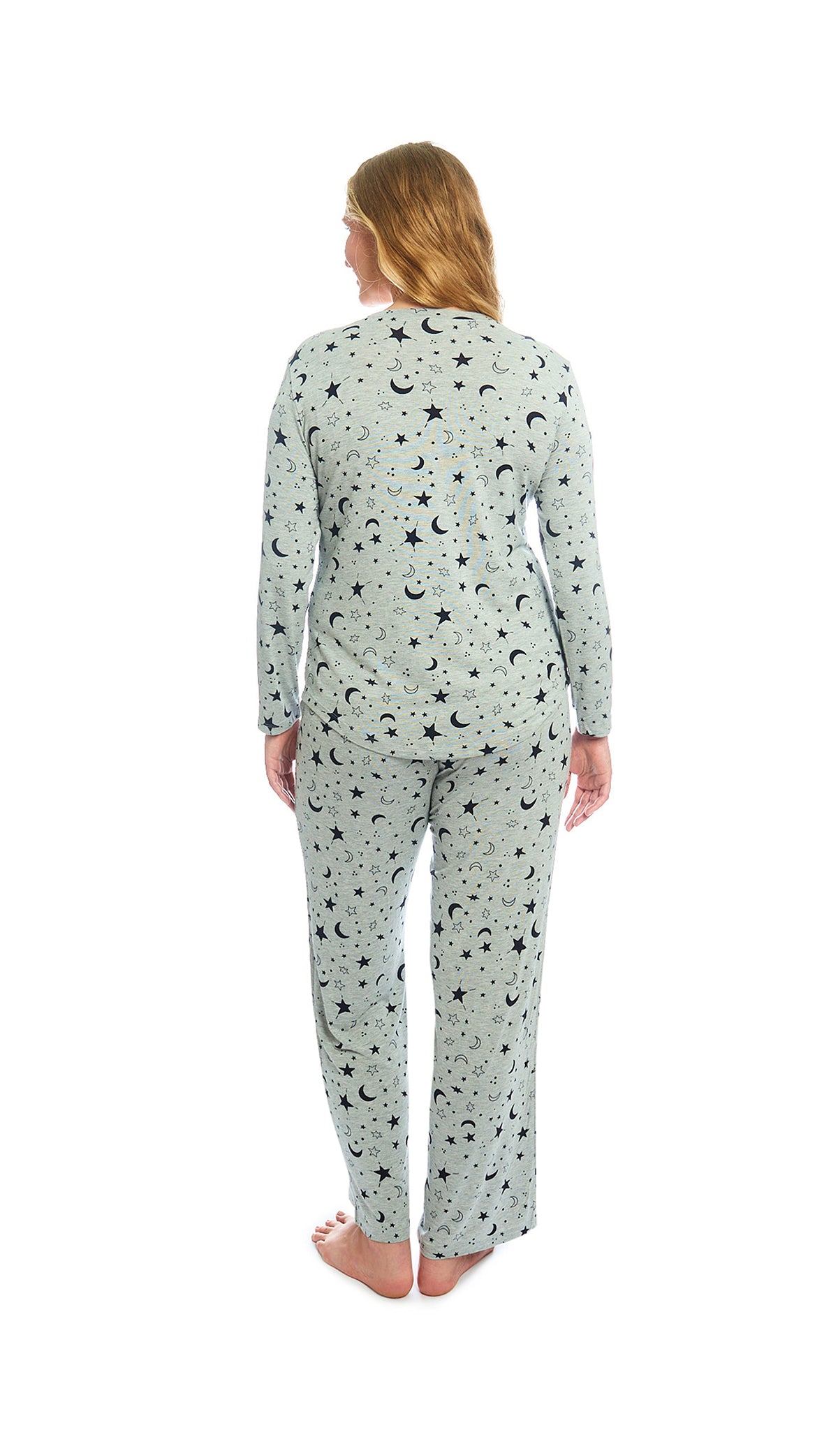 Twinkle Night Laina 2-Piece Set, detailed shot of nursing access for long sleeve top.