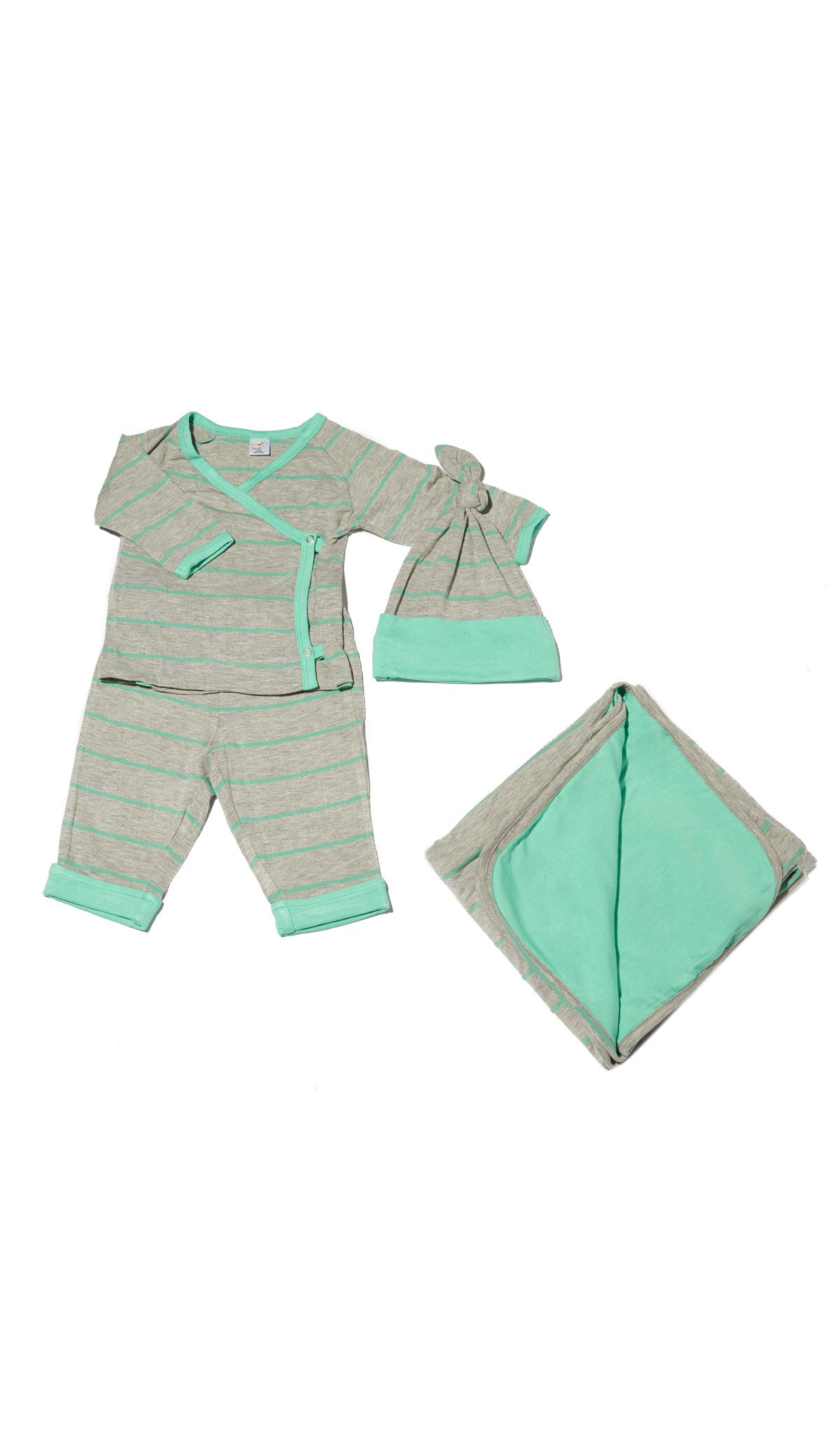 Baby's Take-Me-Home 3 Piece Sea Foam - Final Sale