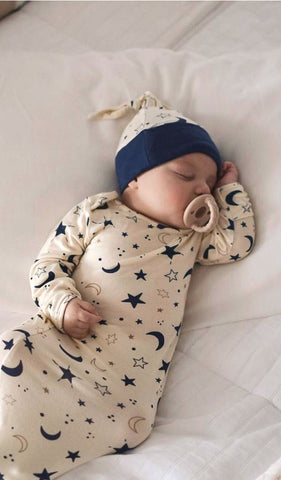 Twinkle Gown 2-Piece worn by sleeping baby.