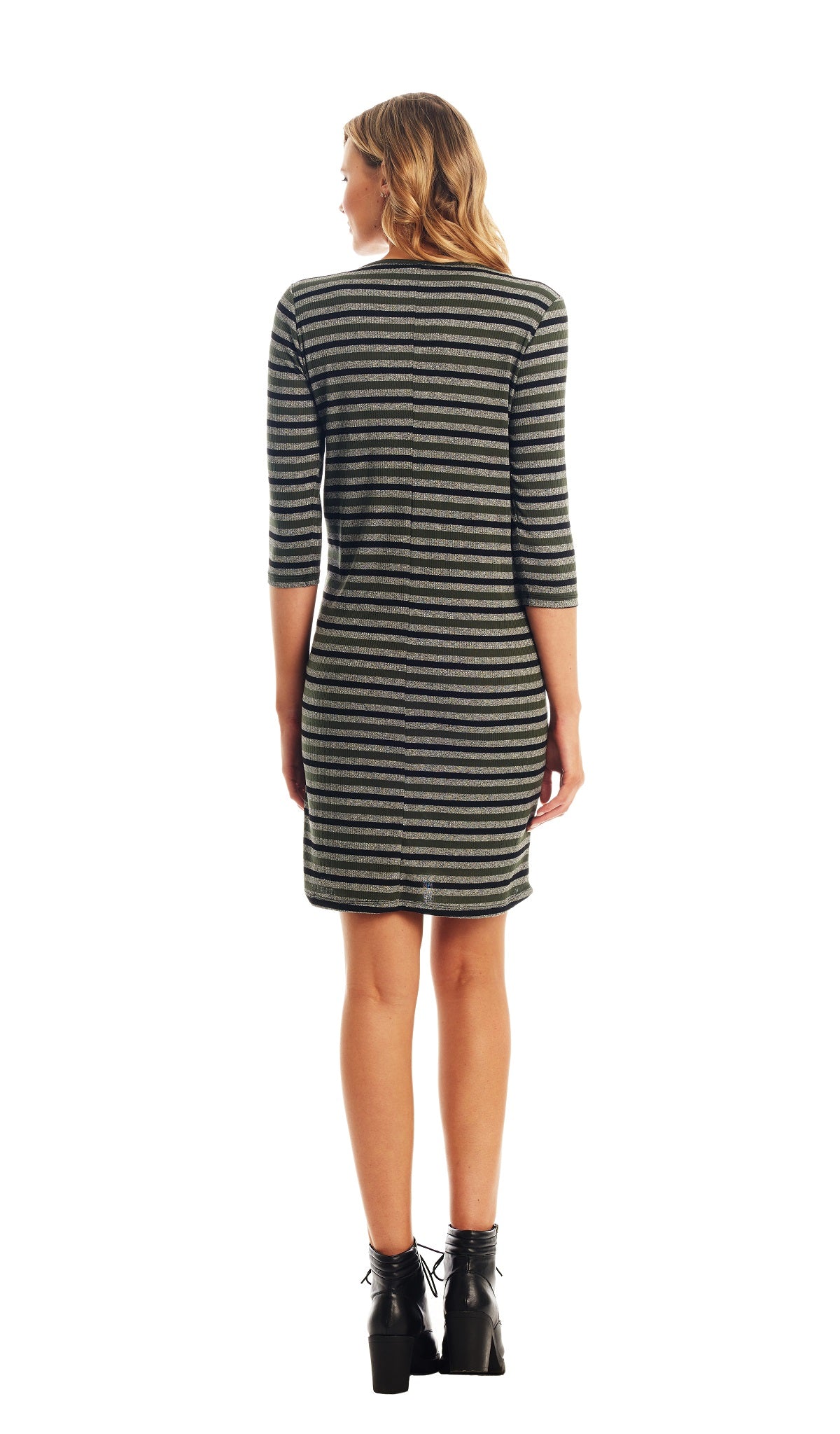 Estela Olive Stripe - Final Sale