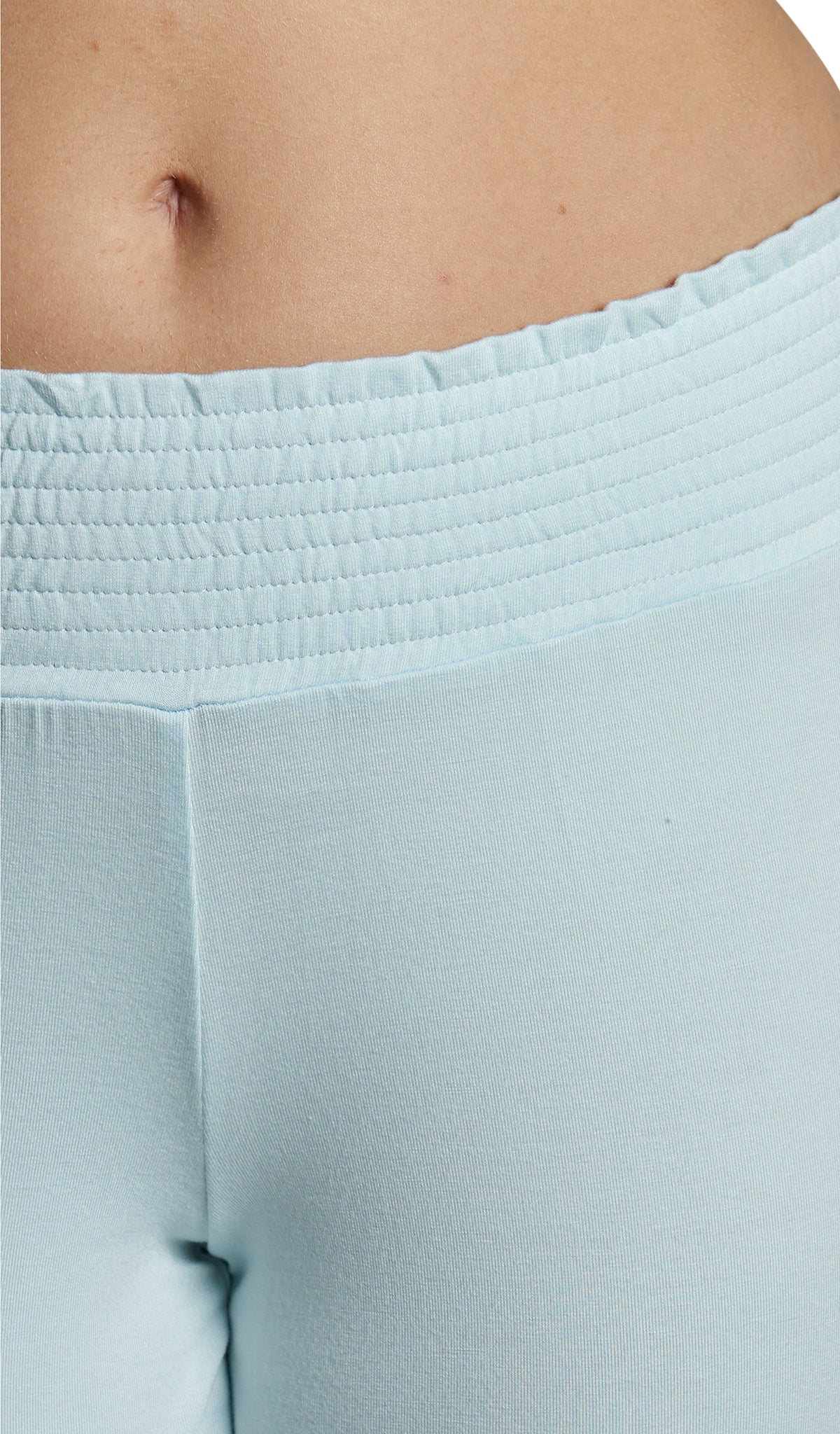 Whispering Blue Analise 5-Piece Set, detailed shot of smocked elastic waistband.